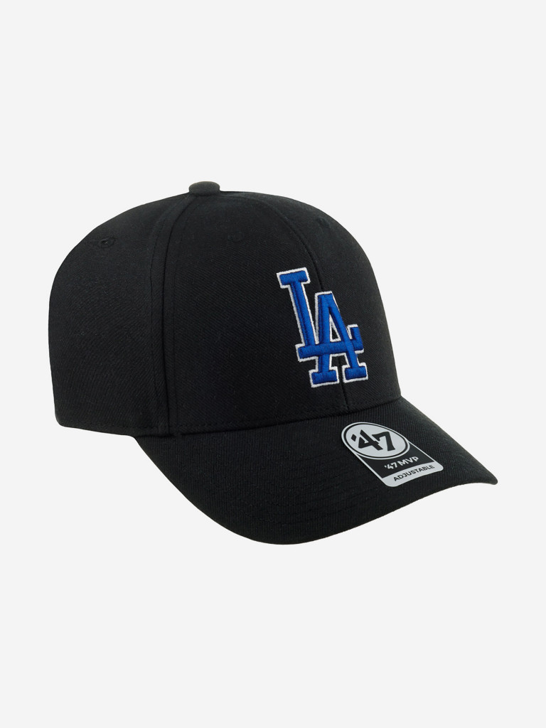 Бейсболка 47 BRAND B-MVP12WBV-BKR Los Angeles Dodgers MLB (черный)