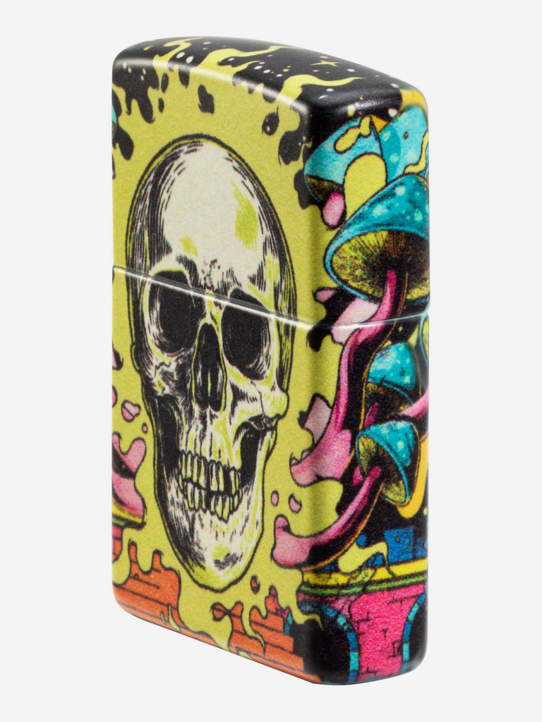 Зажигалка бензиновая ZIPPO 48640 Skull