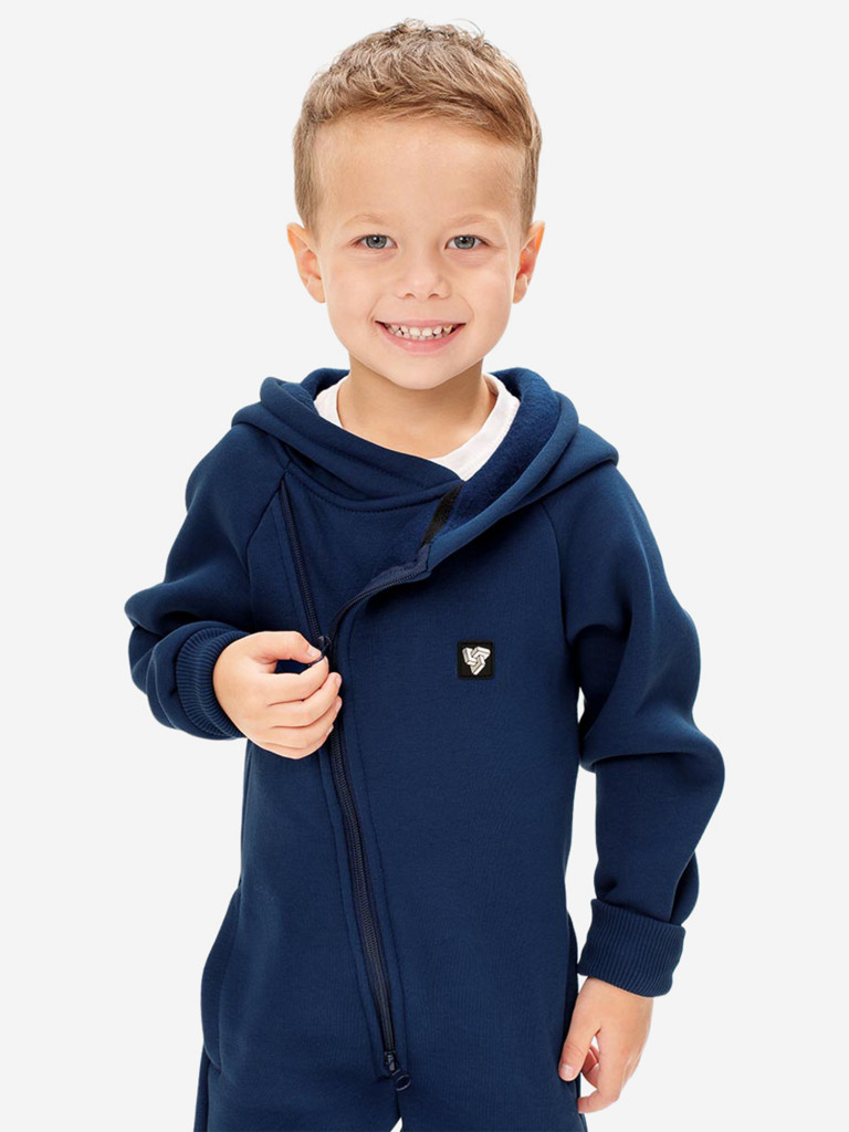 Комбинезон из футера "Мави" с начесом