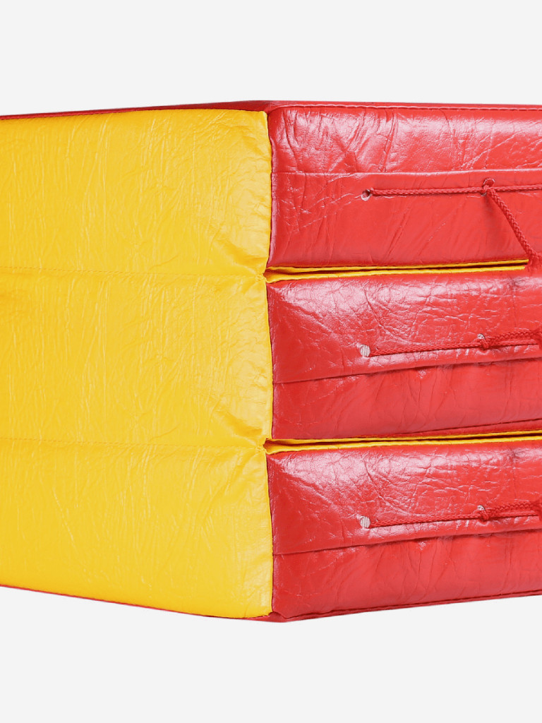 Мат для шведской стенки (100/150/10 см) Sportlim Красно-желтый