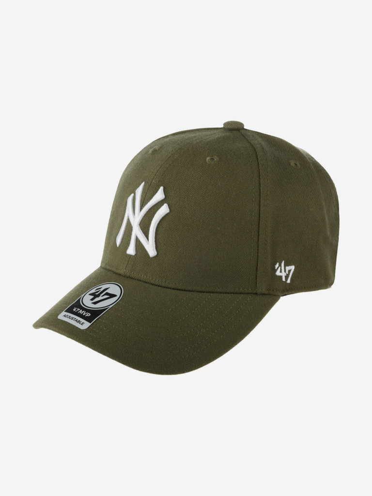 Бейсболка 47 BRAND B-MVPSP17WBP-SWL New York Yankees MLB (оливковый)