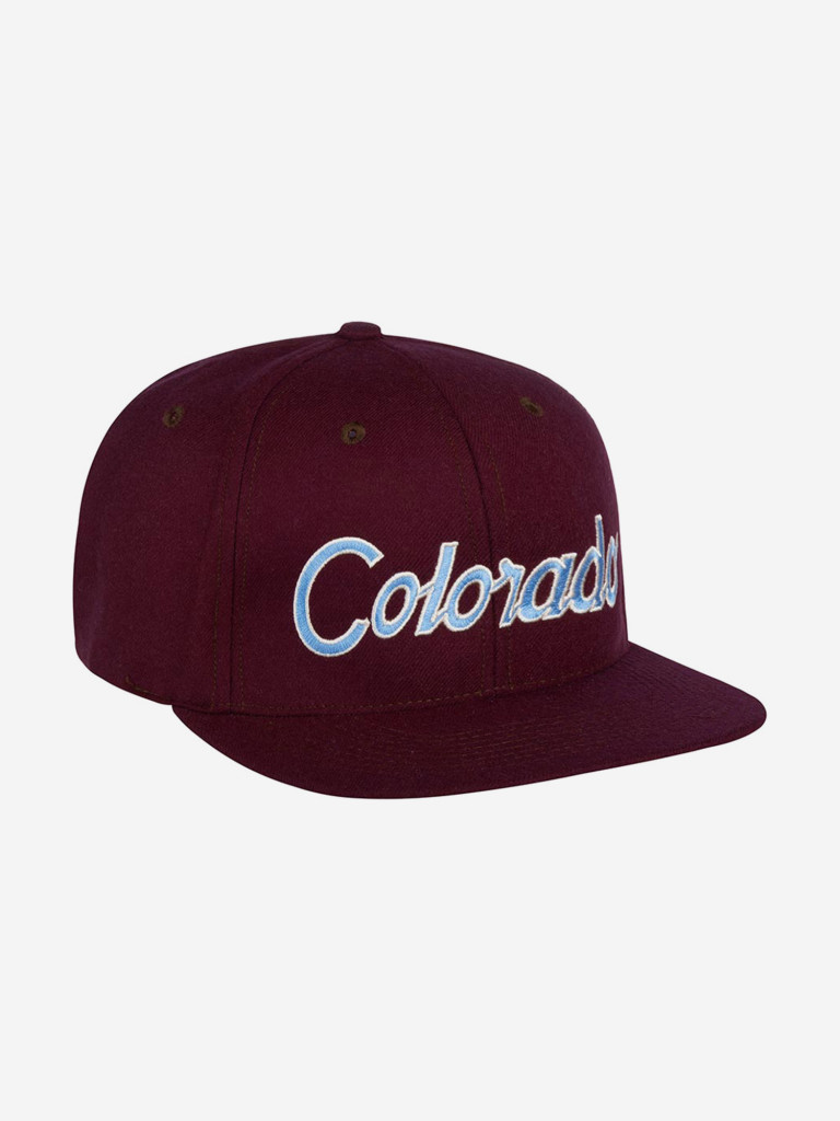 Бейсболка с прямым козырьком HOOD 100-MWL005-CO005-MN Colorado II (малиновый)