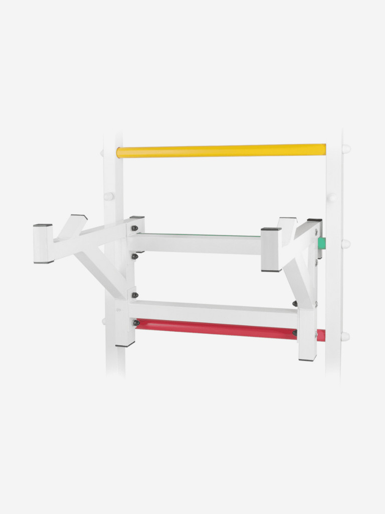 Упоры для штанги на шведскую стенку Sportlim Белые