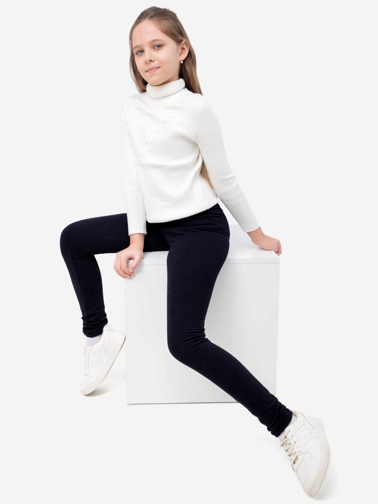 Легинсы для девочек утепленные с начесом Happyfox