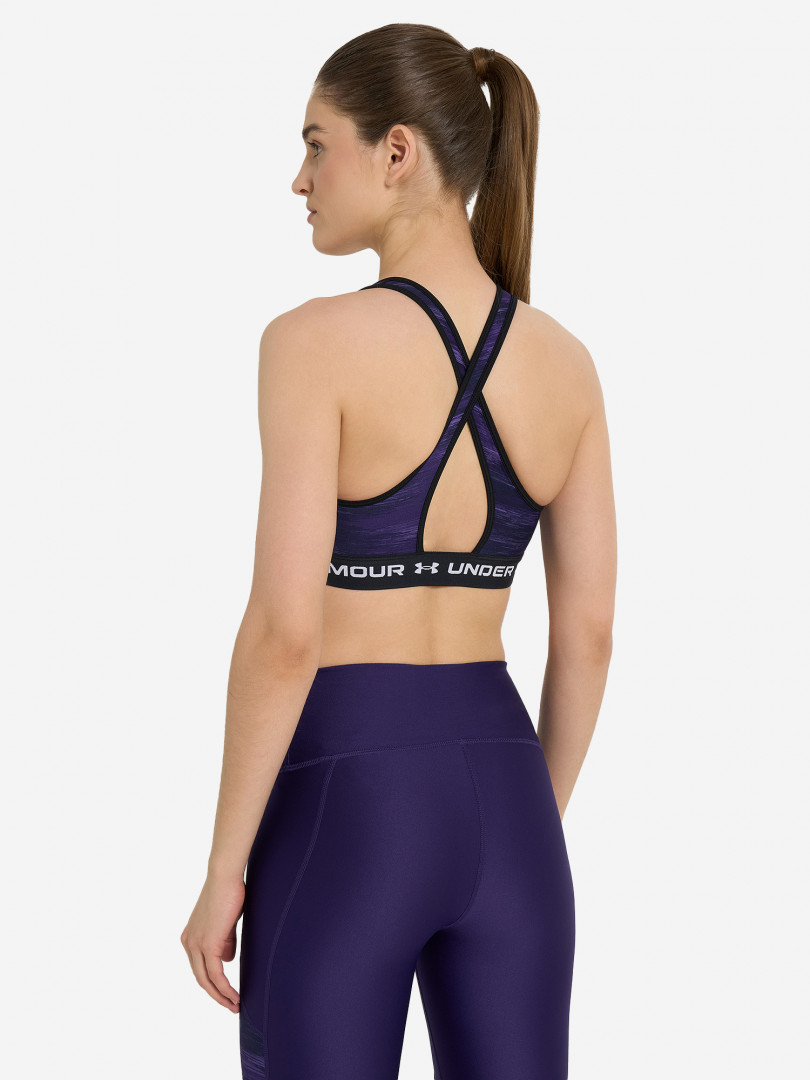 фото Топ бра спортивный under armour, фиолетовый