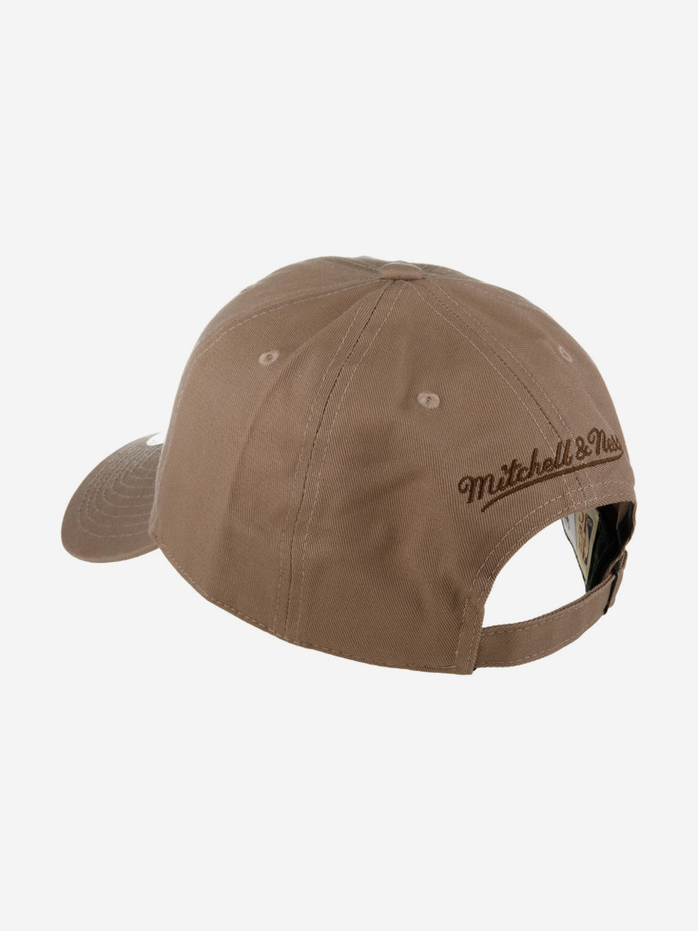 Бейсболка MITCHELL NESS HLUX5181-MBUYYPPPBROW Milwaukee Bucks NBA (коричневый)