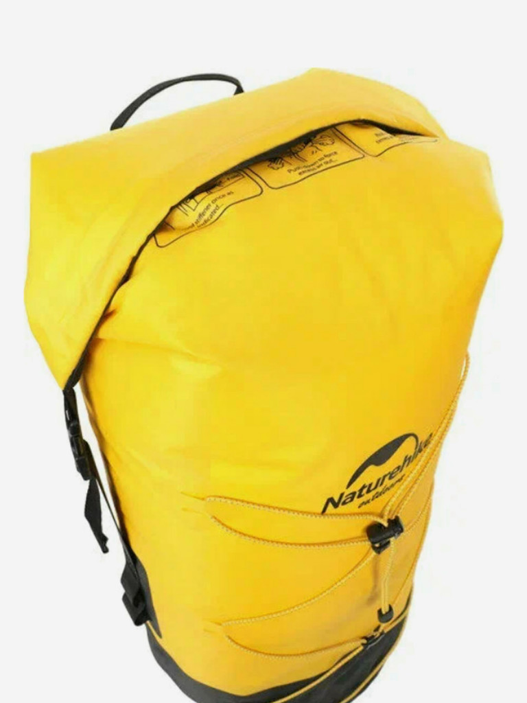 Рюкзак туристический Naturehike 40 л, ПВХ, желтый