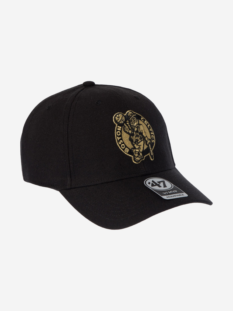 Бейсболка 47 BRAND K-MTMVP02WBV-BK Boston Celtics NBA (черный)