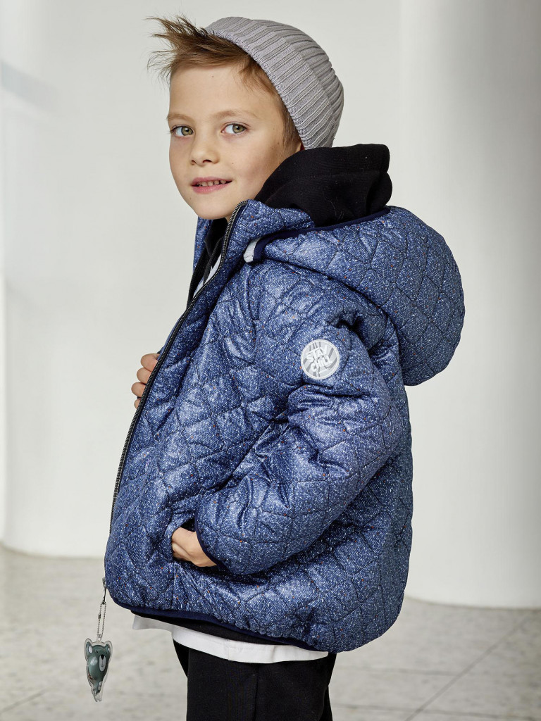 Куртка для мальчика batik Лесли стежка твид