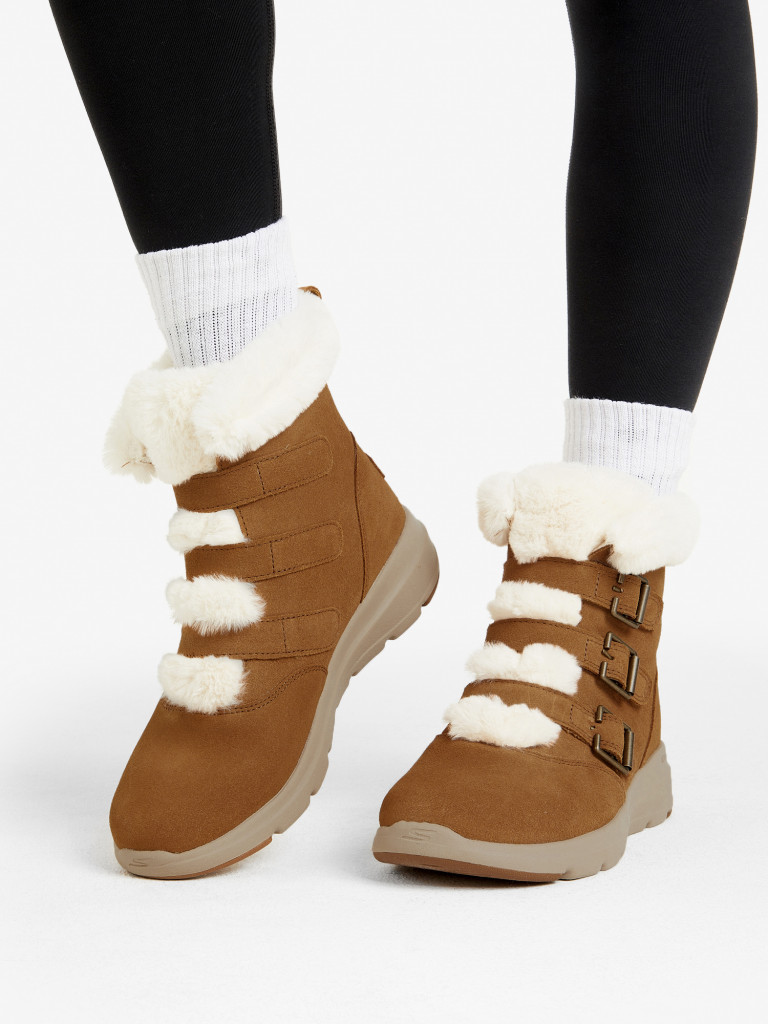 Сапоги утепленные женские Skechers Glacial Ultra