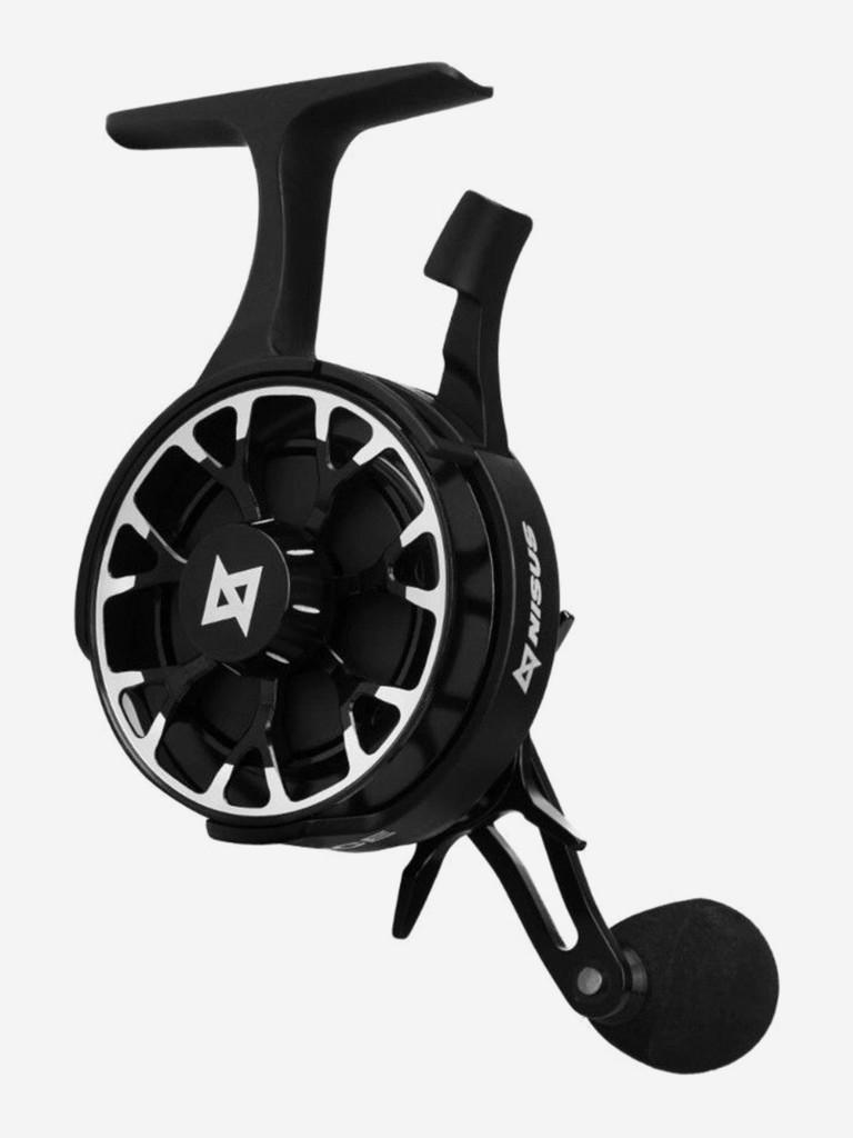 Катушка мультипликаторная зимняя Nisus Force LH, 3+1 подшипник (N-BIF-L)