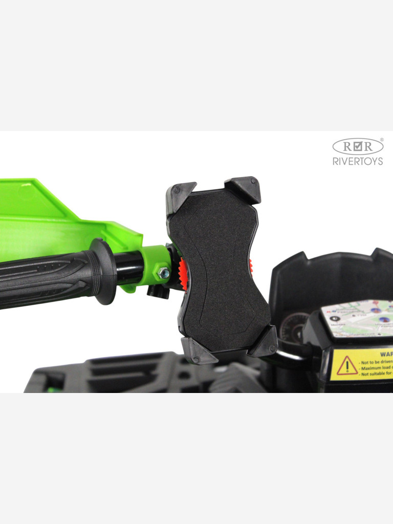 Детский электроквадроцикл RIVERTOYS Z111ZZ зеленый