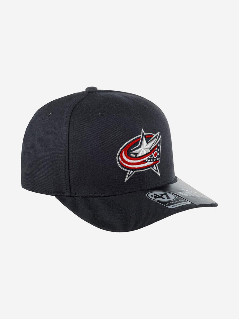 Бейсболка 47 BRAND H-CLZOE28WBP Columbus Blue Jackets NHL (синий)