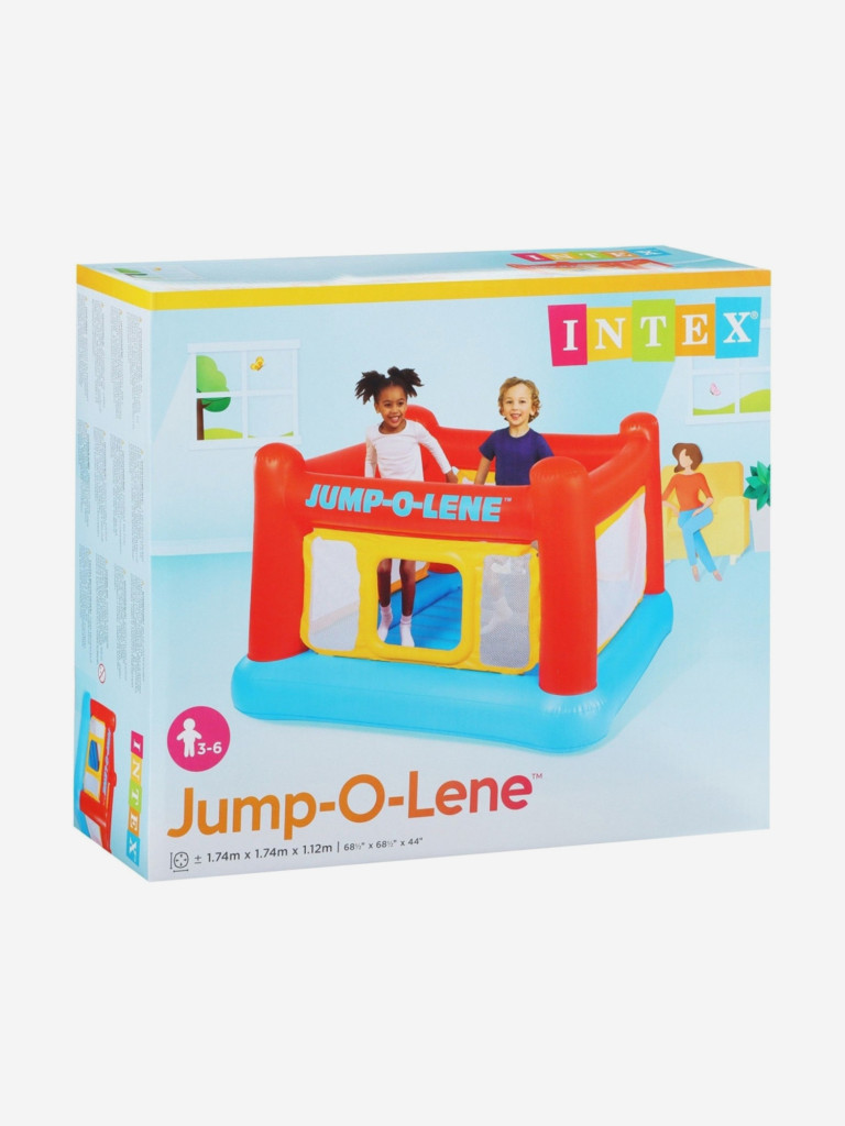 Надувной игровой центр-батут Intex 48260 Замок 3-6лет