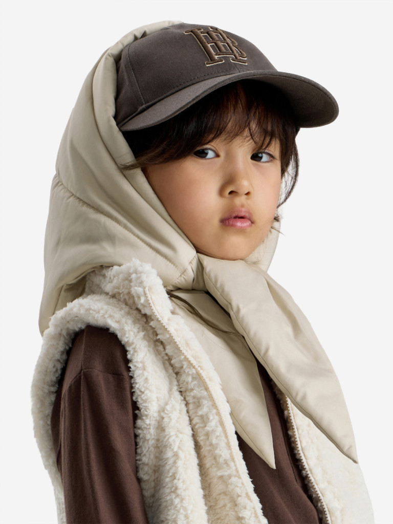 Кепка с косынкой детская