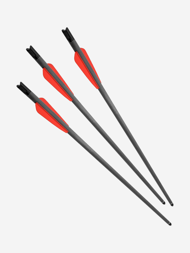 Стрела карбоновая 15" для арбалета Ek Cobra System R9 (6шт.)