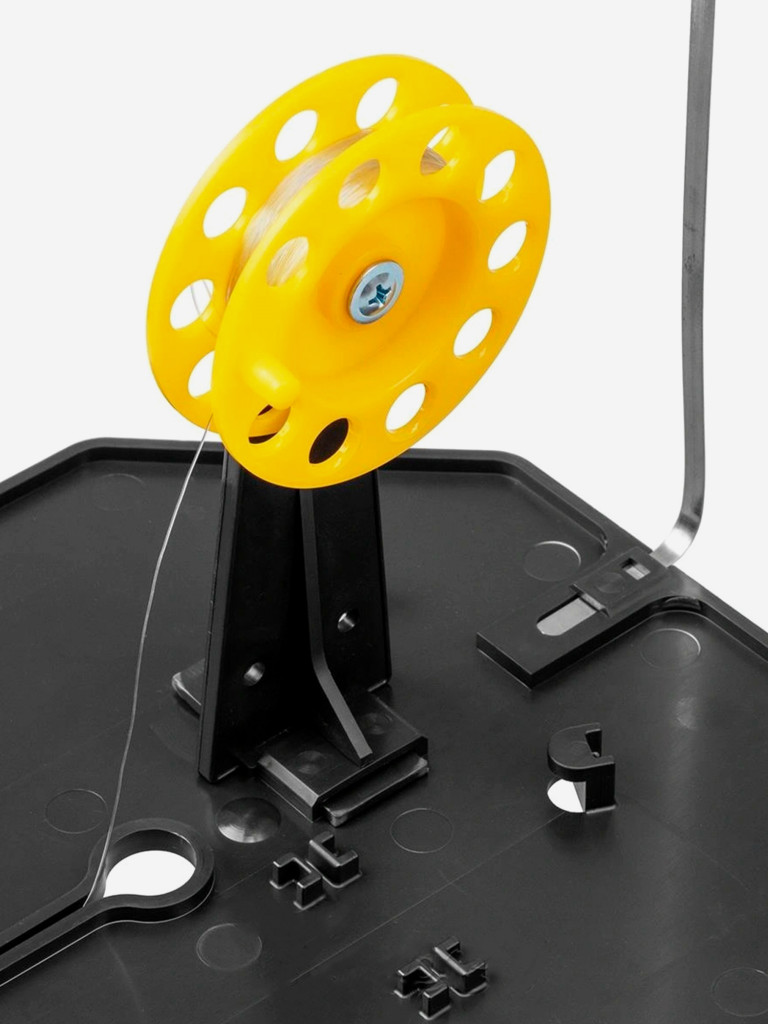 Жерлица на подставке оснащенная ТОНАР ЖЗО-04, основание 185 мм, катушка 65 мм (ZHО 185/63)