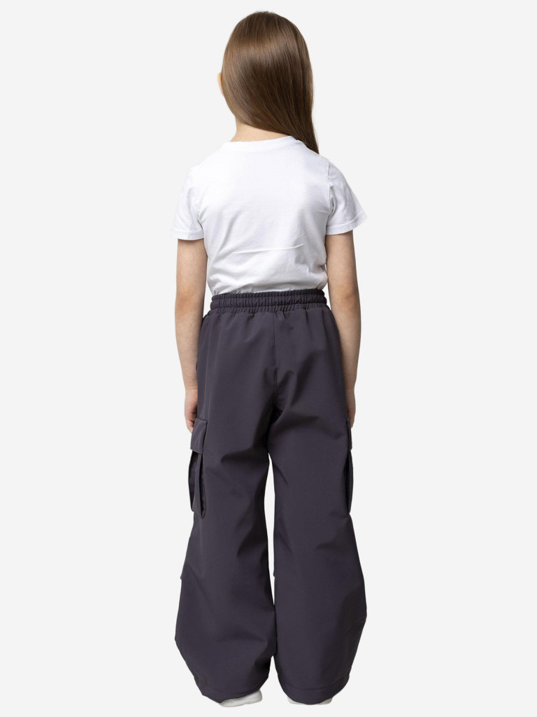 Брюки софтшелл для девочки batik чугунный