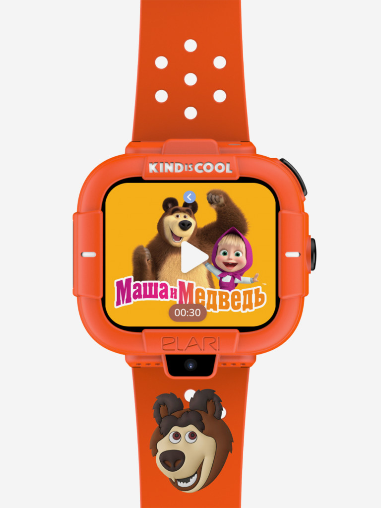 Умные часы детские Elari KidPhone Маша и Медведь