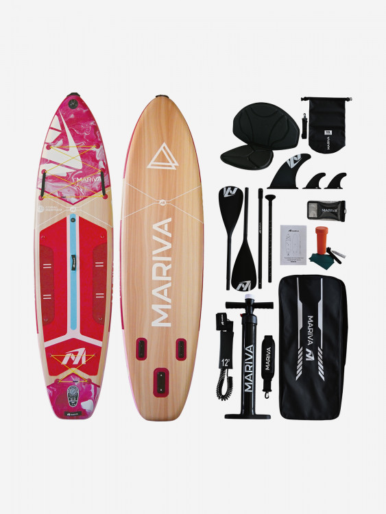 Сапборд двухслойный MARIVA Coral Queen Rose Red 351 см
