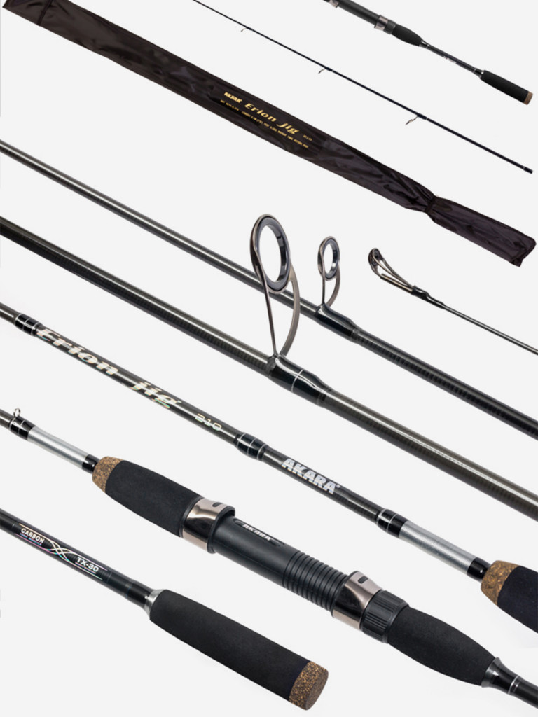 Спиннинг штекерный карбон 2 колена Akara Erion Jig TX-30 (3-12)