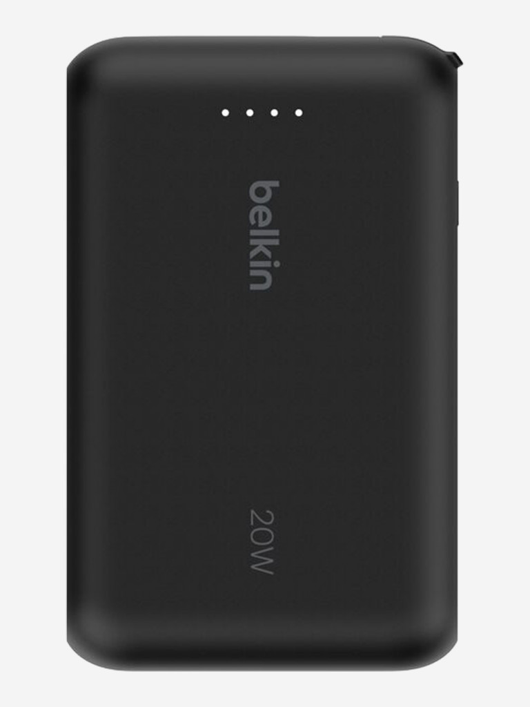 Внешний аккумулятор Belkin BoostСharge Power Bank 10000mAh USB-C 20W со встроенным кабелем USB-C.