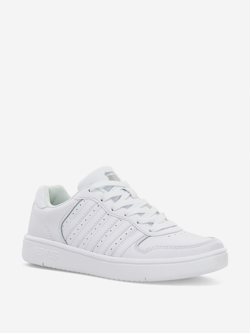 фото Кеды женские k-swiss court palisades, белый