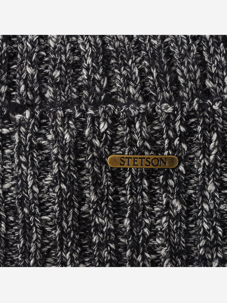 Шапка с отворотом STETSON 8599502 BEANIE MELANGE