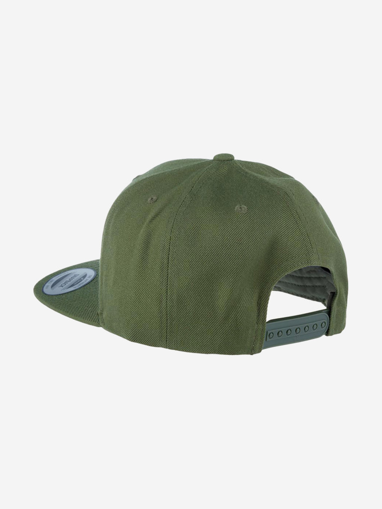 Бейсболка с прямым козырьком FLEXFIT 6089M (оливковый)