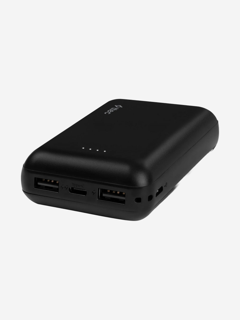 Внешний аккумулятор TTEC ReCharger Duo 10000 mAh Powerbank With USB-C Input/Output. Цвет: черный