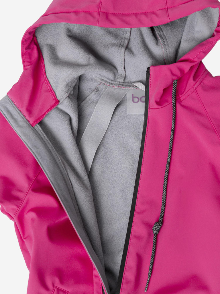 Кобинезон софтшелл для девочки batik малиновый