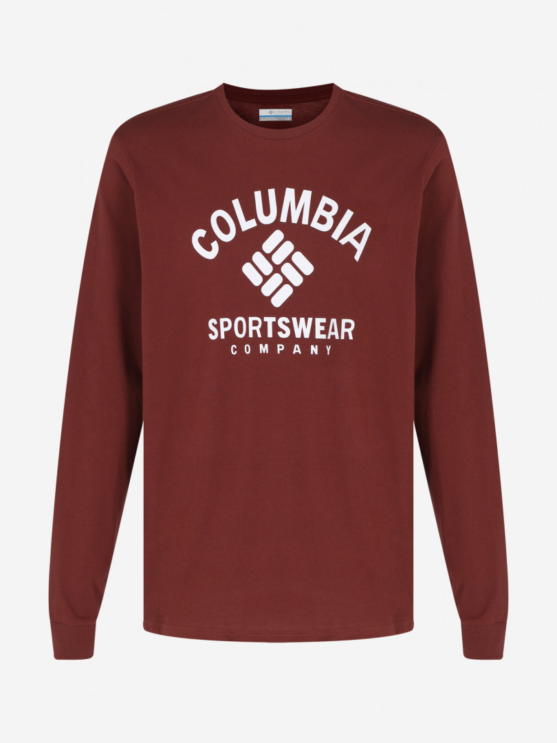Лонгслив мужской Columbia Rockaway River Graphic Ls Tee Красный 2799₽