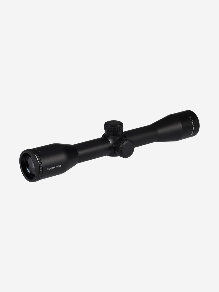 Прицел Gaut Quartz 4x32, сетка 3 (Mil-Dot) нить, без подсветки, 25.4мм, поправки 1/4 МОА