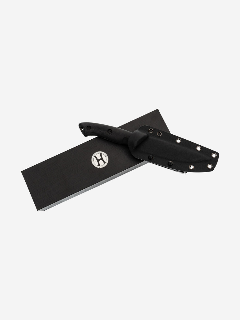 Нож фиксированный с ножнами туристический Honor knives Ranger Dark 265 мм, D2