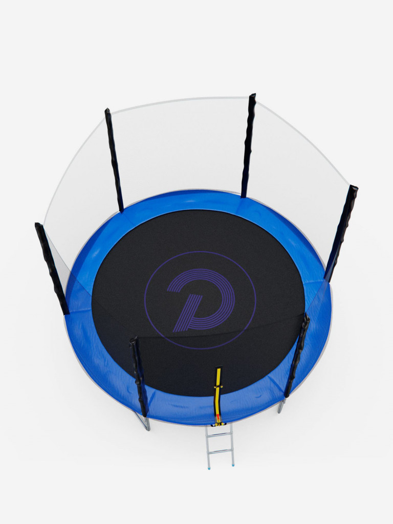 Батут с сеткой DFC PELPO 10ft с лестницей, BLUE