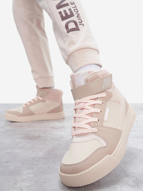 Кеды утепленные для девочек Demix Board Dagger