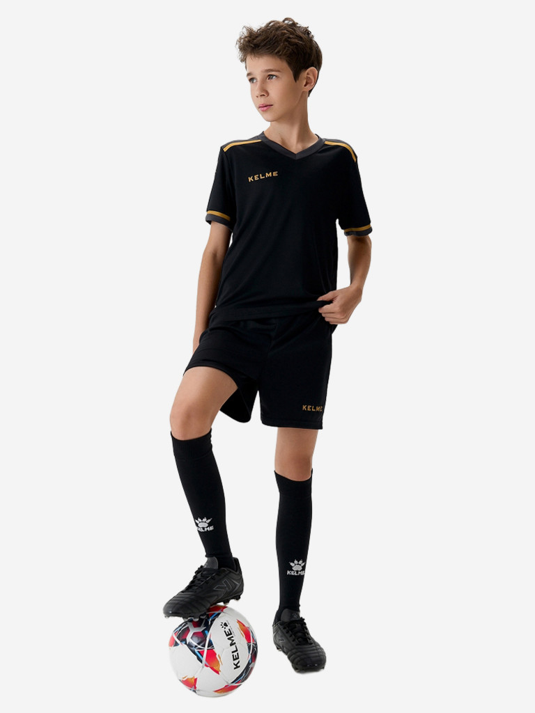 Футбольная форма детская KELME Short-sleeved Football Uniform Set