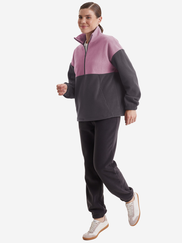 Джемпер oversize женский PointHit на молнии с карманами