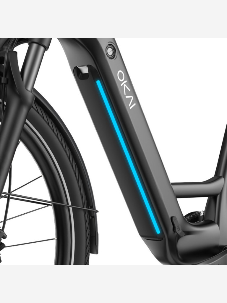 Туристический электровелосипед OKAI EB80 TraVRS, 27.5", 750W в пике, пробег до 90км, нагрузка до 150кг