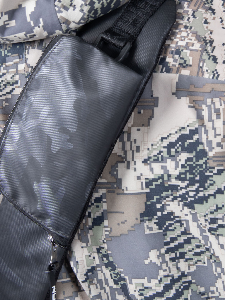 Сумка-рюкзак рыболовная Yaman Sling Shoulder Bag, 44х24х17 см, цвет серый камуфляж.