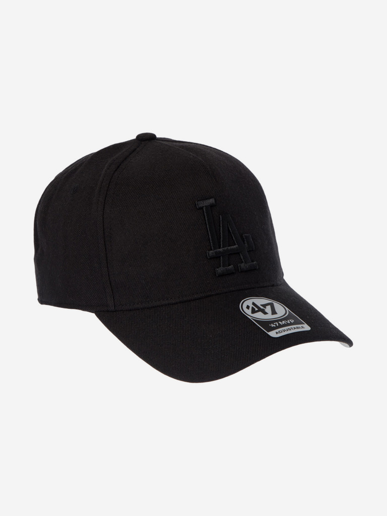 Бейсболка 47 BRAND B-MPDTP12WBP-BKBK Los Angeles Dodgers MLB (черный)