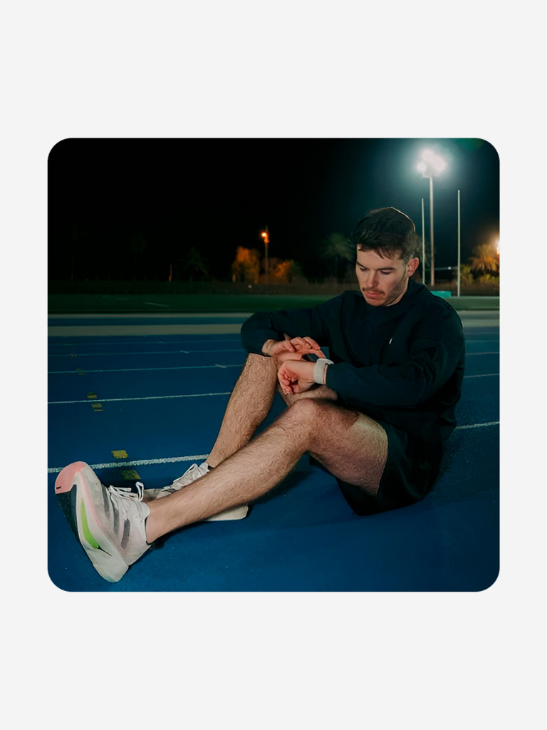 Спортивные часы Suunto Run, серые, текстильный ремешок