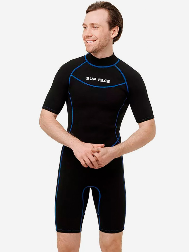 Костюм неопреновый мужской SUP face YMT39 2.5 мм, короткий