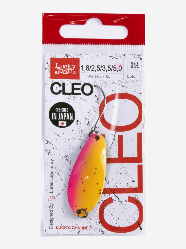 Блесна колеблющаяся Lucky John CLEO, колебалка LJCL50-044 длиной 41 мм, вес 5 г