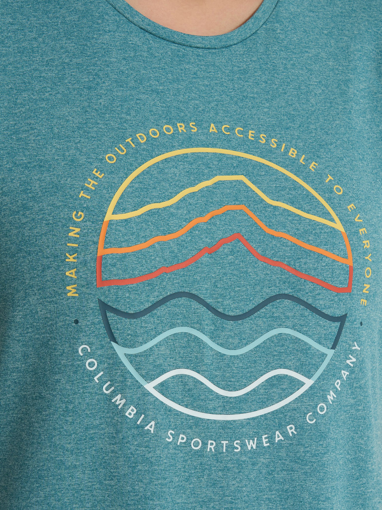 Футболка женская Columbia Sloan Ridge Graphic Ss Tee