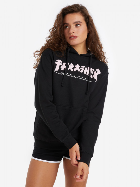 Худи женское Thrasher Godzilla