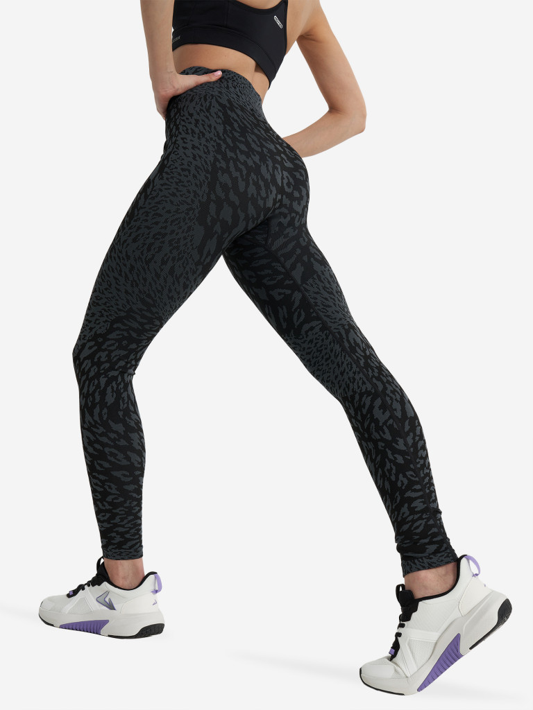 Легинсы женские Demix HighFlow Yoga Seamless Gfx