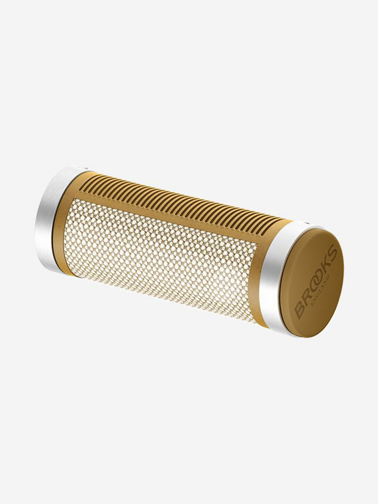Грипсы Rubber 130/100 серебристый