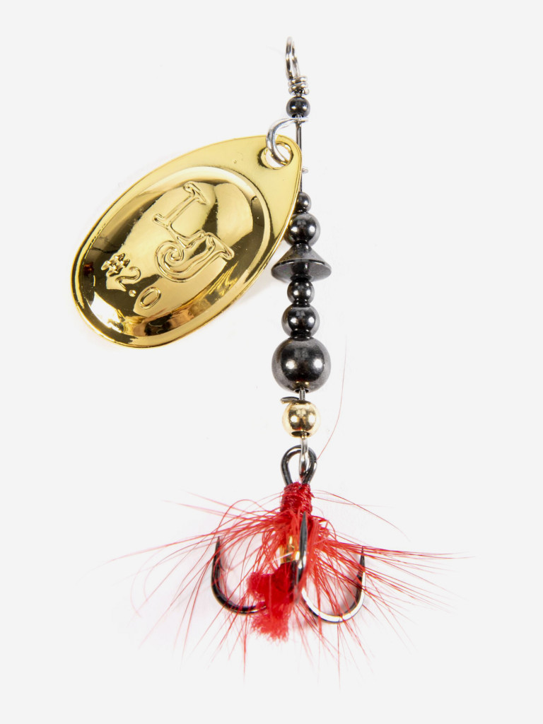 Блесна вращающаяся Lucky John BONNIE BLADE 2, вертушка LJBB02-012 в блистере, вес 4,3 г