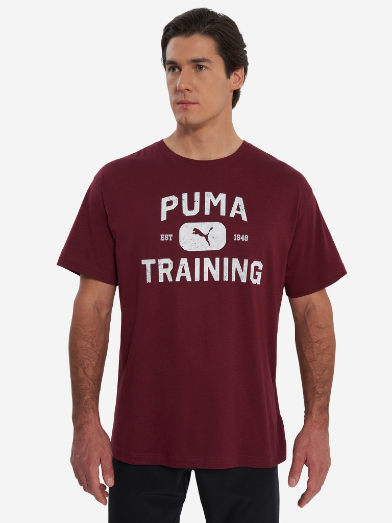 Футболка мужская PUMA Graphics Train Logo Relaxed